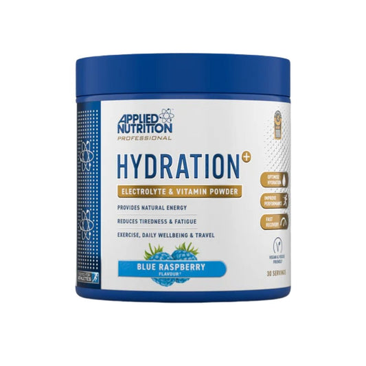 Applied Hydration Electrolyte & Vitamin Powder (per 8g scoop: 0g fat, 0.6g sugar, 10 cal) HALAL 5056555206997 - The Supplement Warehouse Pte Ltd