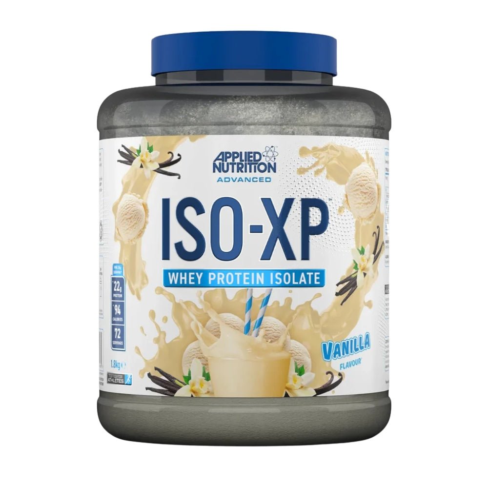 Applied ISO - XP Whey Isolate Grass Fed (per 25g scoop: 21.6g protein, 0.4g carb, 92 cal) HALAL 5056555204665 - The Supplement Warehouse Pte Ltd