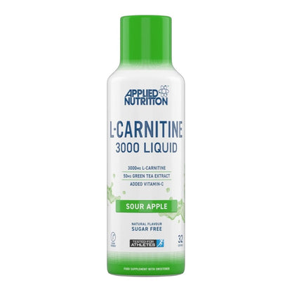 Applied L - Carnitine Liquid 3000mg 480ml (HALAL) 634158743412 - The Supplement Warehouse Pte Ltd