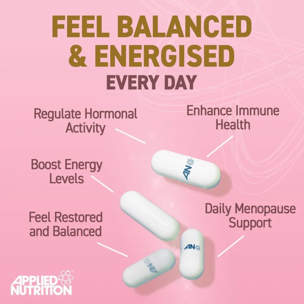 Applied Menopause Complex Capsules 60 veg caps 5056555208564 - The Supplement Warehouse Pte Ltd