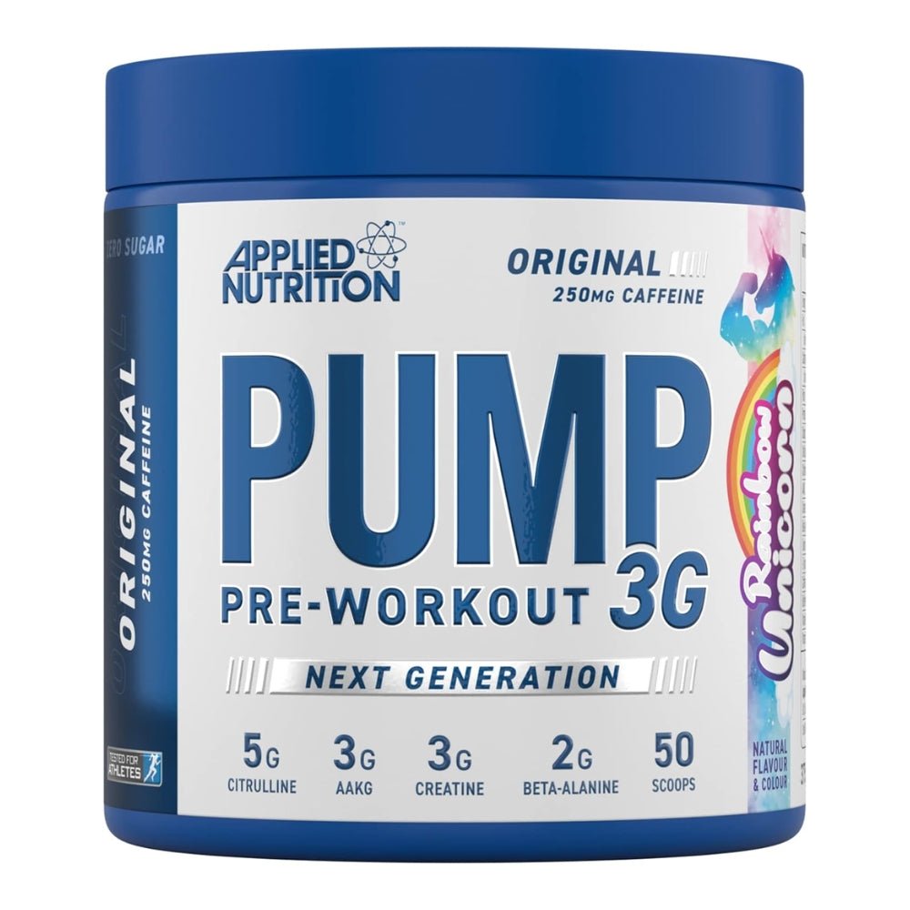 Applied Pump 3G Pre - Workout Original (HALAL) 375g 5056555200193 - The Supplement Warehouse Pte Ltd