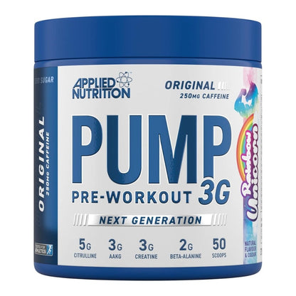 Applied Pump 3G Pre - Workout Original (HALAL) 375g 5056555200193 - The Supplement Warehouse Pte Ltd