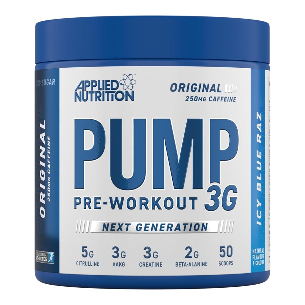 Applied Pump 3G Pre - Workout Original (HALAL) 375g 5056555204979 - The Supplement Warehouse Pte Ltd