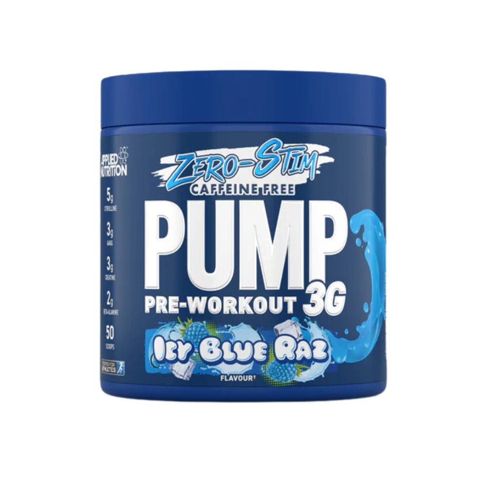 Applied Pump 3G ZERO Pre - Workout Caffeine Free (HALAL) 375g 5056555204993 - The Supplement Warehouse Pte Ltd