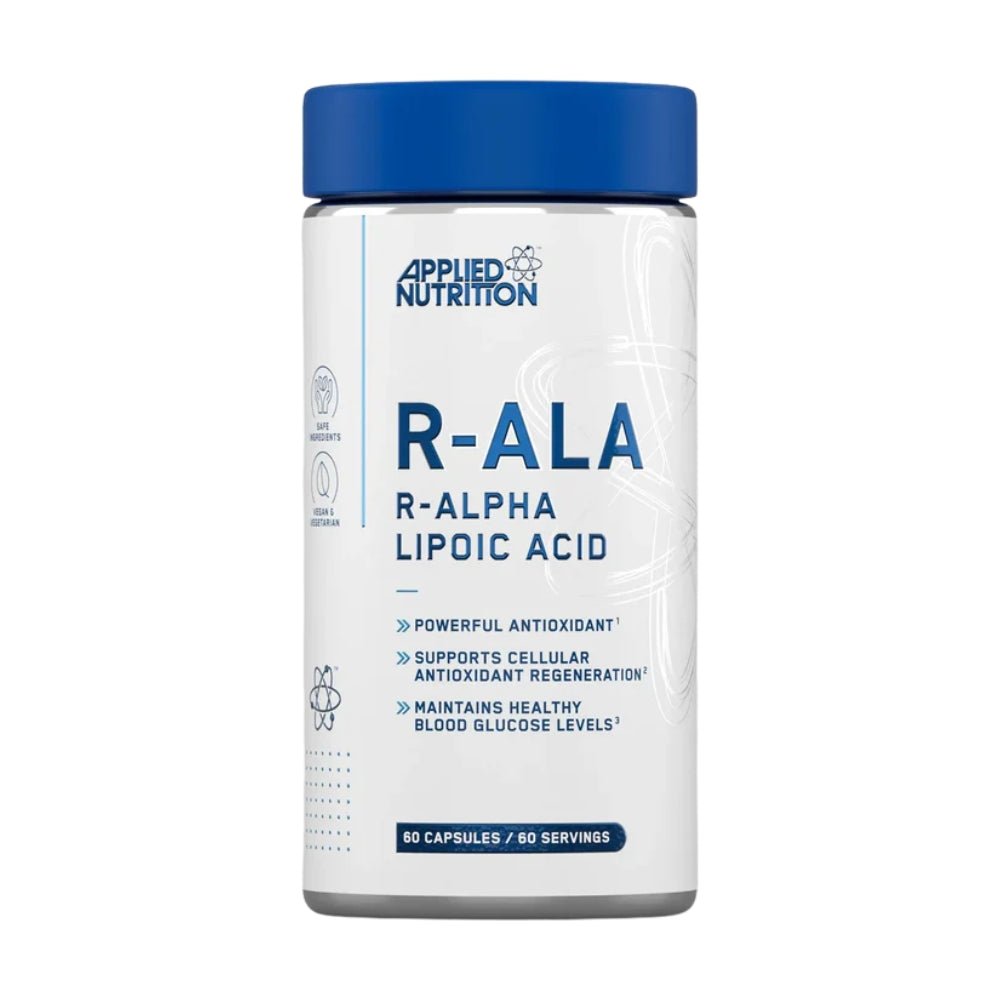 Applied R - ALA (R - Alpha Lipoic Acid) 60 veg caps 5056555200605 - The Supplement Warehouse Pte Ltd