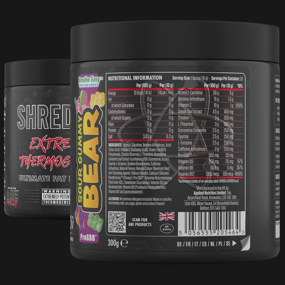 Applied Shred - X Thermogenic Powder 30srv (HALAL) 634158939440 - The Supplement Warehouse Pte Ltd