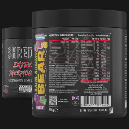 Applied Shred - X Thermogenic Powder 30srv (HALAL) 634158939440 - The Supplement Warehouse Pte Ltd