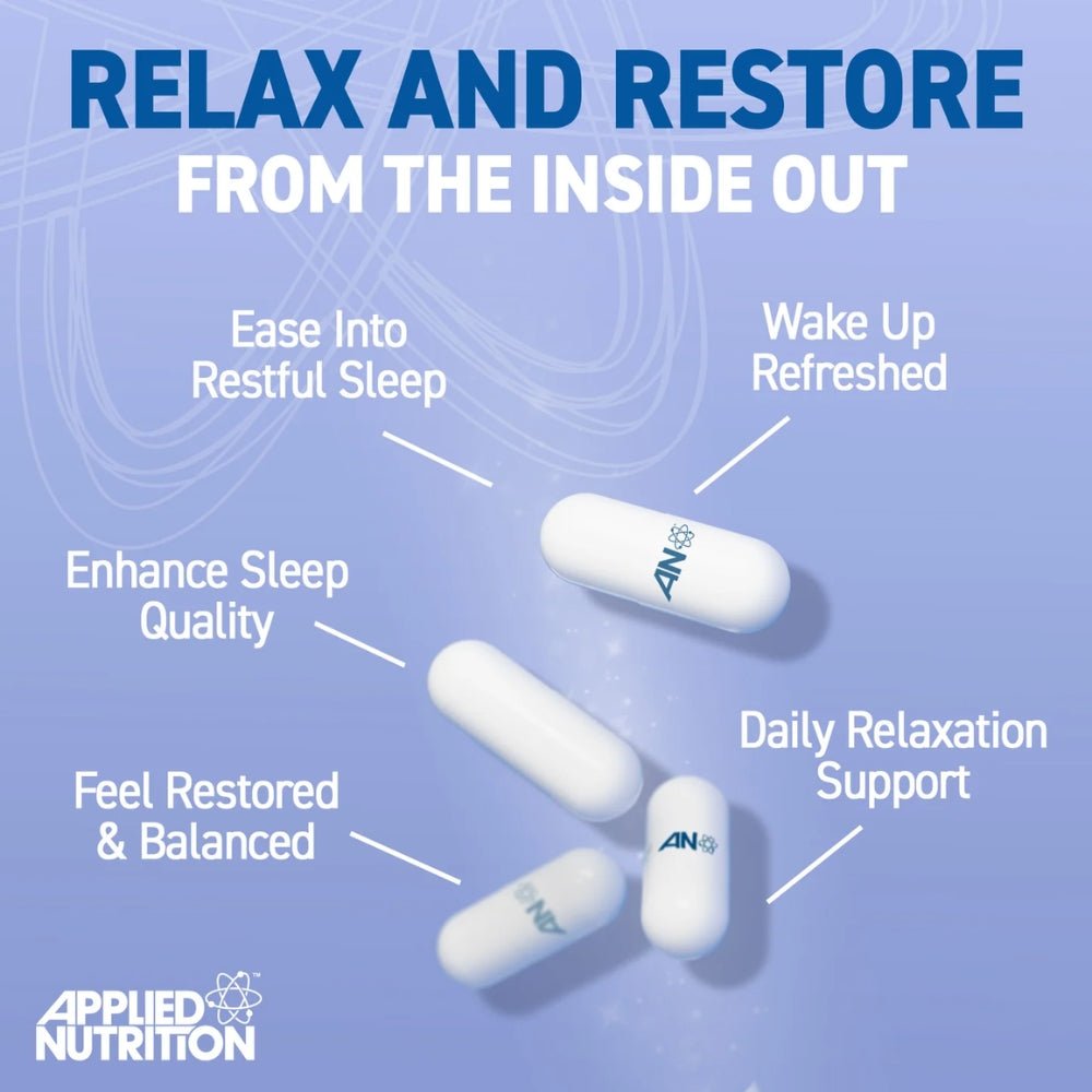 Applied Sleep Support 60 veg caps (HALAL) 5056555208588 - The Supplement Warehouse Pte Ltd