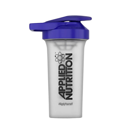 Applied Sports Shaker Blue Top Clear Body 700ml 634158938504 - The Supplement Warehouse Pte Ltd