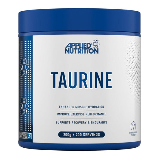 Applied Taurine Powder 200g (Halal) 5056555206805 - The Supplement Warehouse Pte Ltd