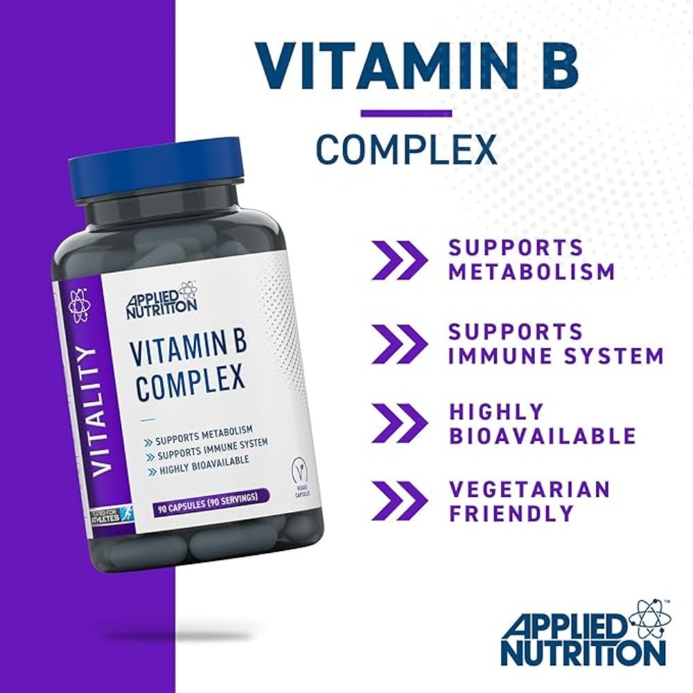 Applied Vitamin B Complex Multivitamin 90 veg caps 5056555206683 - The Supplement Warehouse Pte Ltd