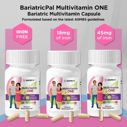 BariatricPal Multivitamin 30 veg caps 758176238863 - The Supplement Warehouse Pte Ltd