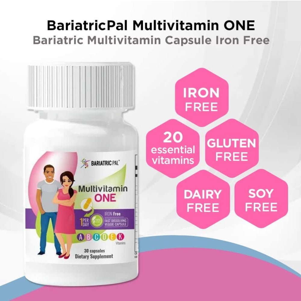 BariatricPal Multivitamin 30 veg caps 758176238863 - The Supplement Warehouse Pte Ltd