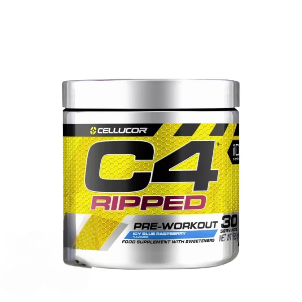Cellucor C4 Ripped Pre - Workout 30srv (1 srv: 150mg caffeine, 1.6g beta - alanine, 1g arginine) 5056569900201 - The Supplement Warehouse Pte Ltd