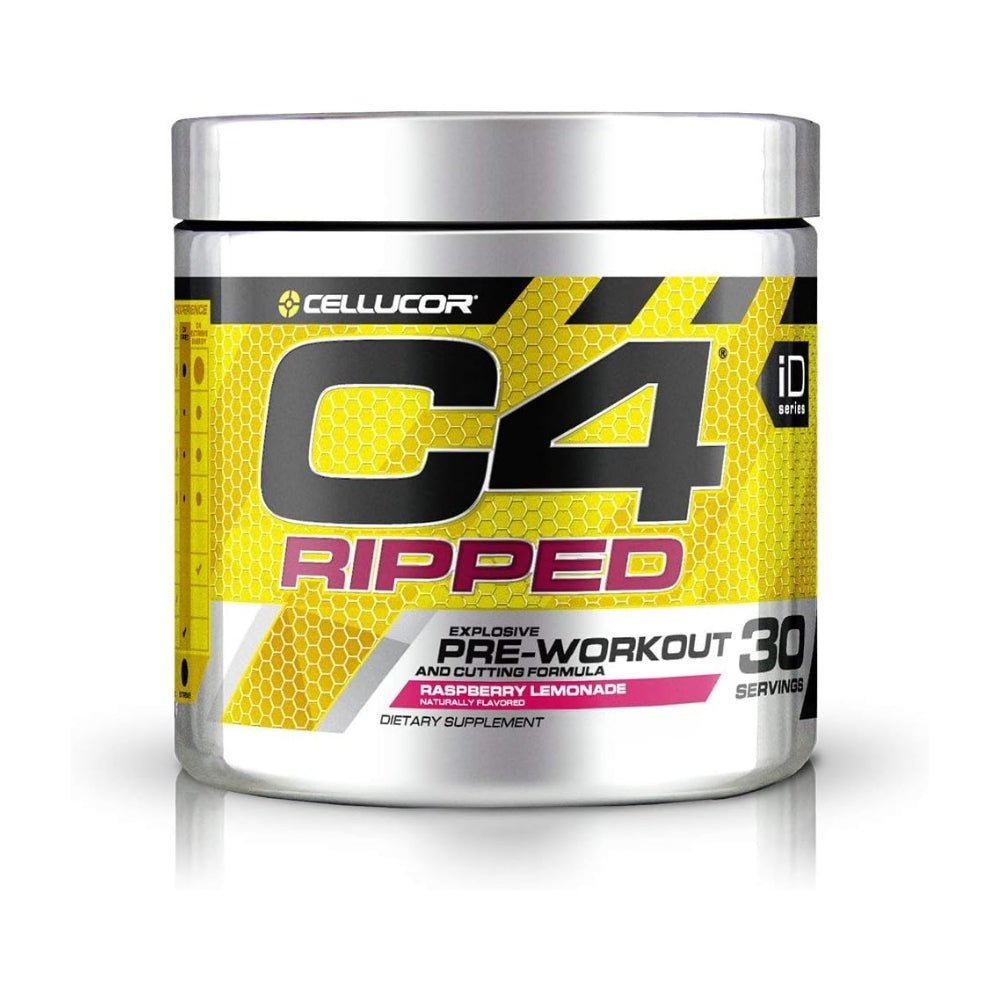 Cellucor C4 Ripped Pre - Workout 30srv (1 srv: 150mg caffeine, 1.6g beta - alanine, 1g arginine) 842595114980 - The Supplement Warehouse Pte Ltd