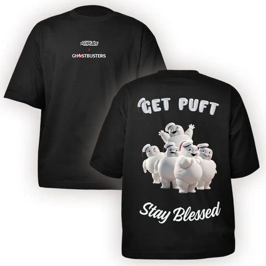 EHP Labs x Ghostbusters T-shirt - Mini Pufts 347522784149 - The Supplement Warehouse Pte Ltd