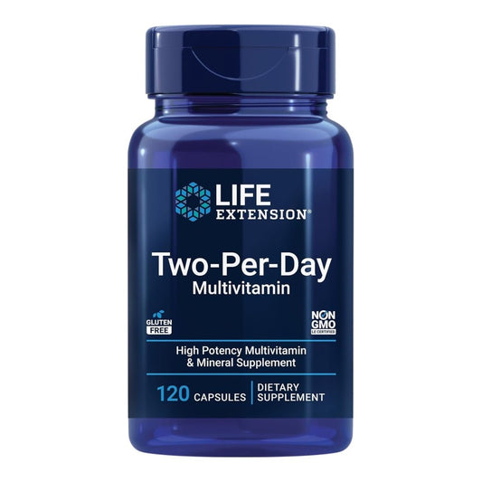 Life Extension Two - Per - Day Multivitamin 60 veg caps 737870231769 - The Supplement Warehouse Pte Ltd