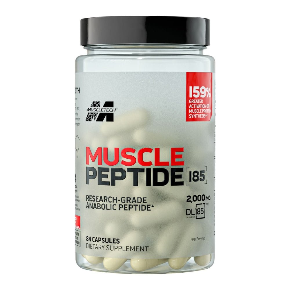 Muscle Peptide 185 (Strength and Muscle Growth) 84 veg caps 631656610772 - The Supplement Warehouse Pte Ltd