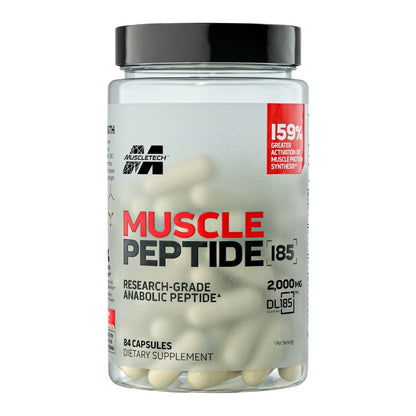Muscle Peptide 185 (Strength and Muscle Growth) 84 veg caps 631656610772 - The Supplement Warehouse Pte Ltd