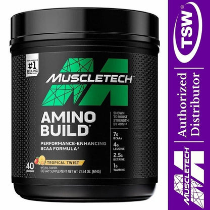 MuscleTech Amino Build 40 servings (Exp Dec 2025) 631656715804 - The Supplement Warehouse Pte Ltd