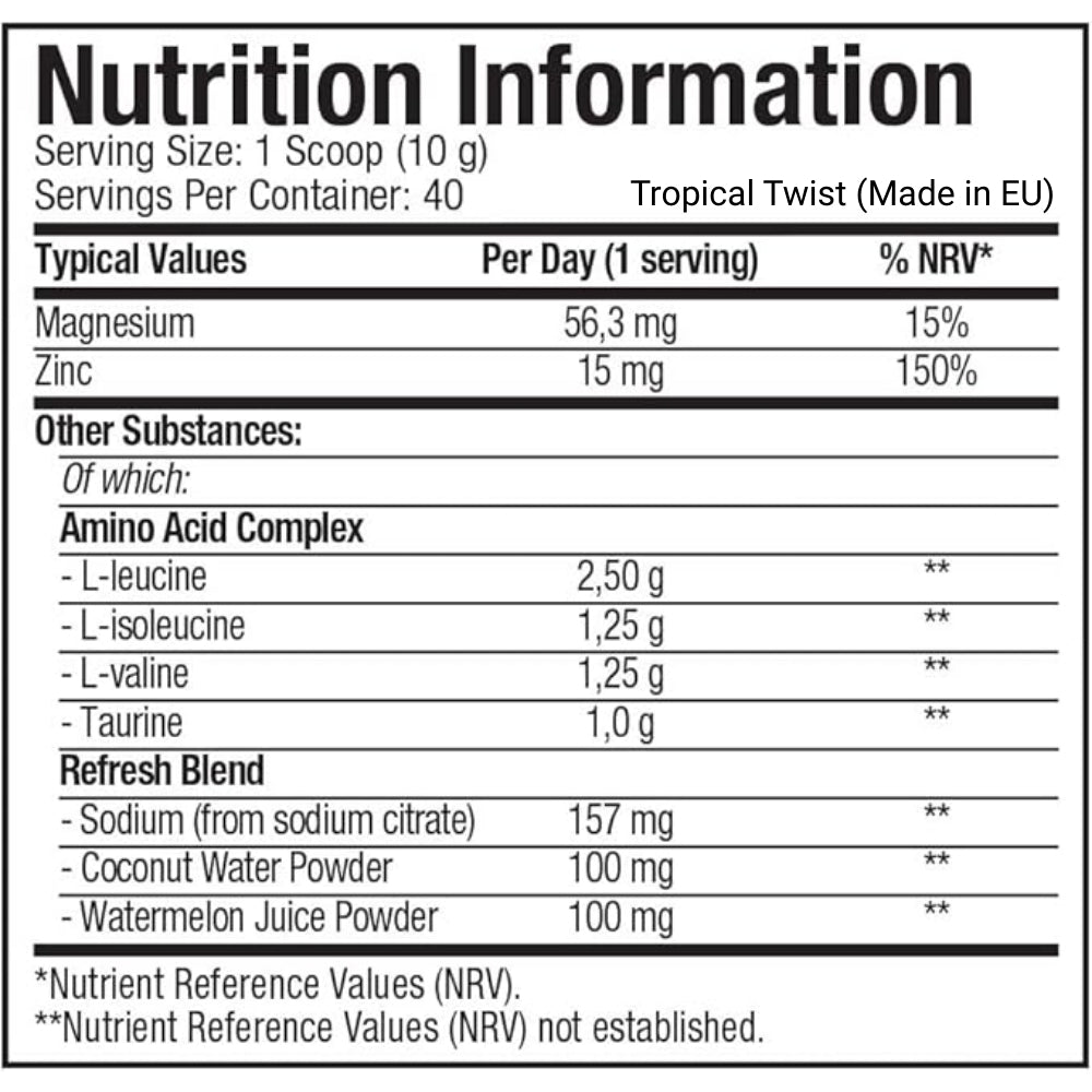 MuscleTech Amino Build Recovery 40 servings (7g BCAAs, 4g leucine, 2.5g betaine) 631656715811 - The Supplement Warehouse Pte Ltd