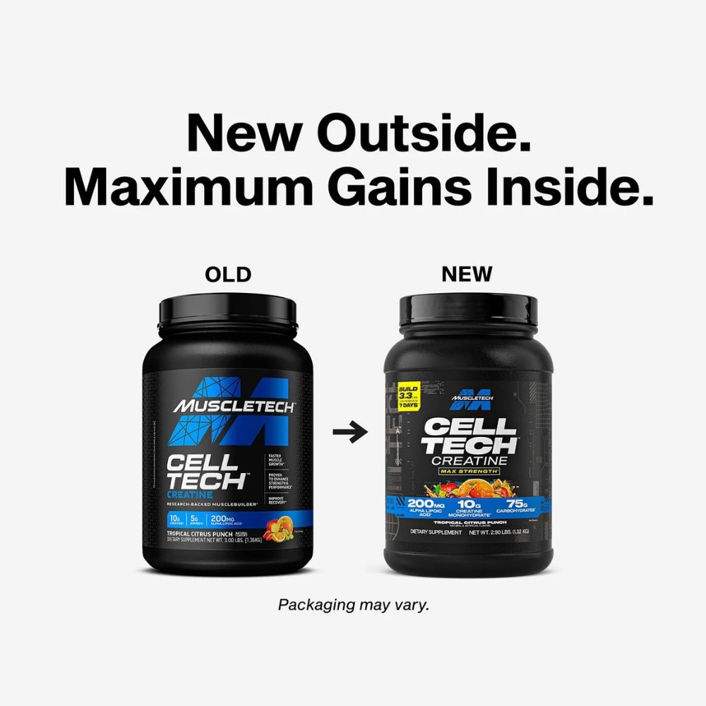 MuscleTech Cell Tech Creatine System 631656715828 - The Supplement Warehouse Pte Ltd