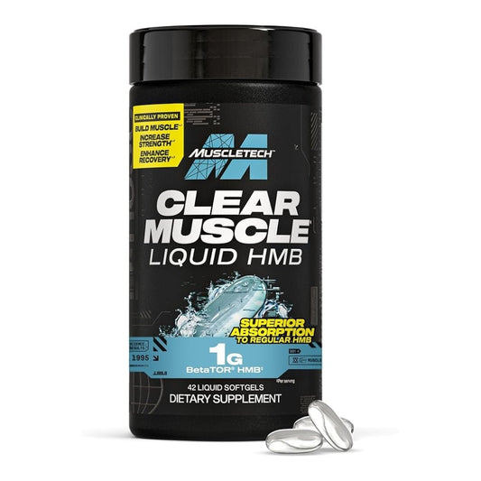 MuscleTech Clear Muscle Liquid HMB 631656609080 - The Supplement Warehouse Pte Ltd