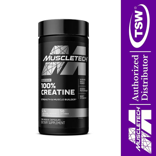 MuscleTech Creatine 100 Capsules (HALAL) 631656610444- The Supplement Warehouse Pte Ltd