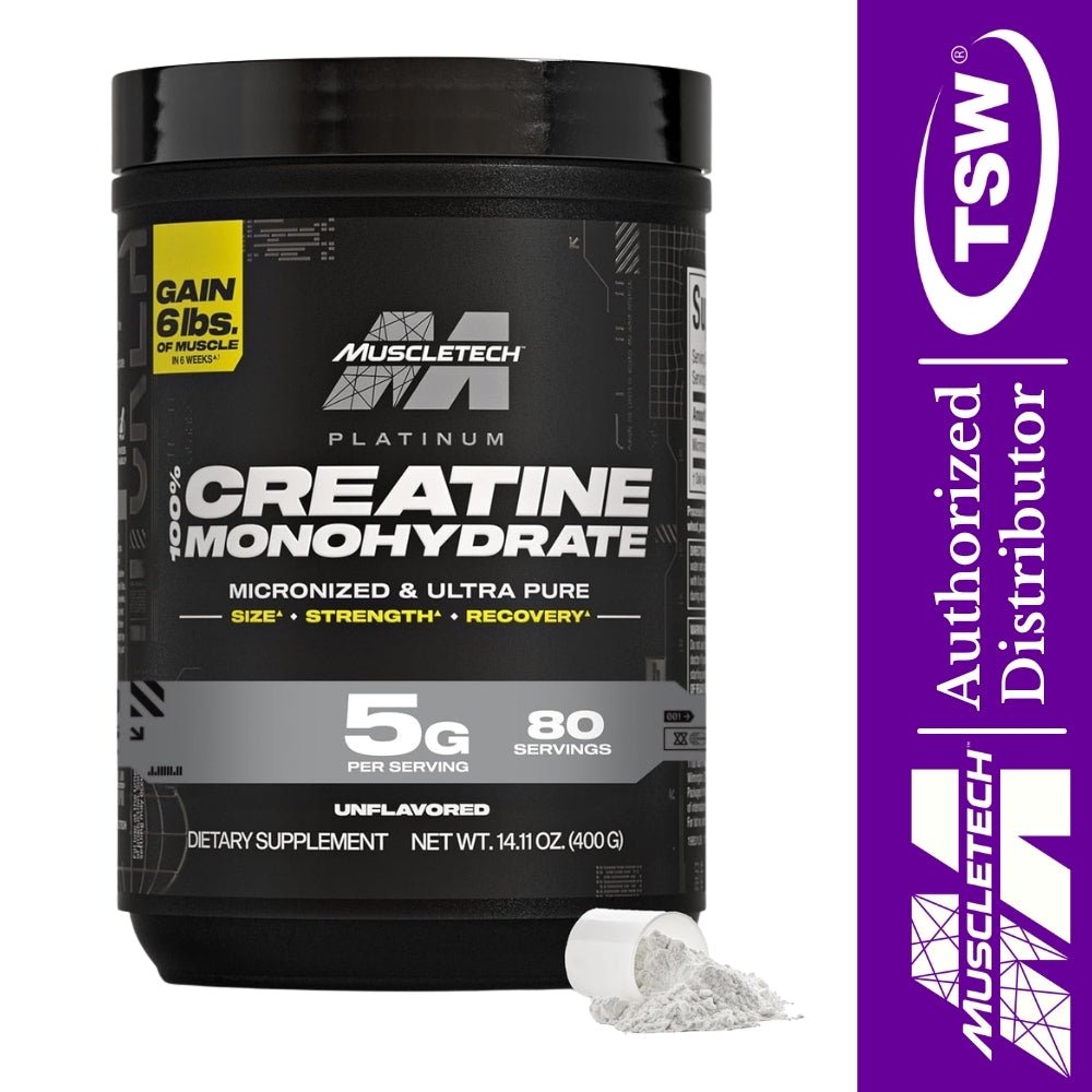 MuscleTech Creatine 400g (Exp Mar 2028) 631656705737 - The Supplement Warehouse Pte Ltd