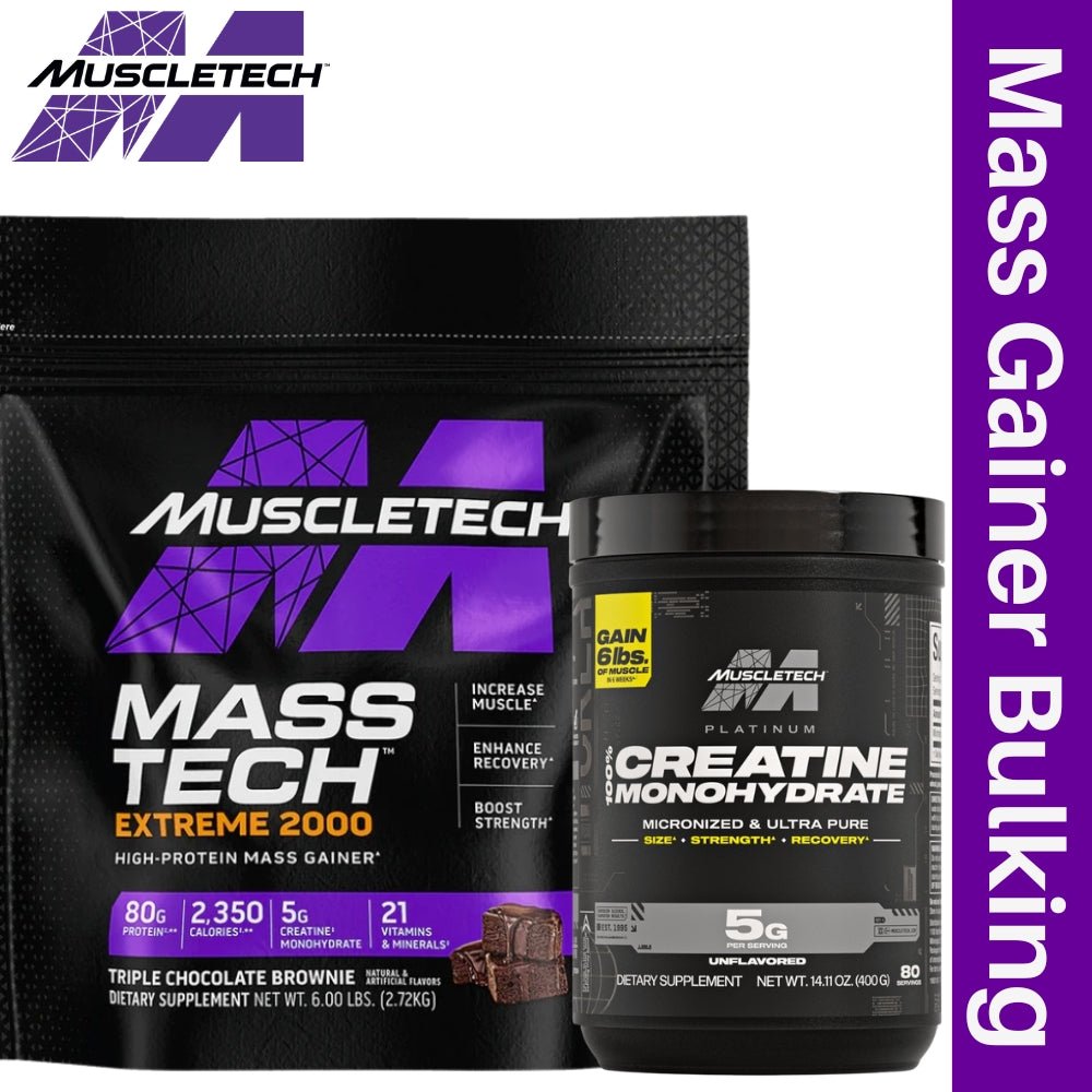 MuscleTech Extreme 2000 6 lb + Creatine 400g Bundle  - The Supplement Warehouse Pte Ltd