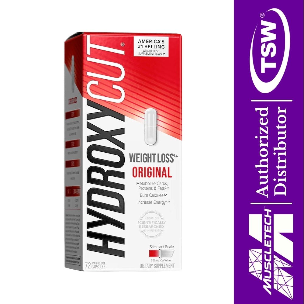 MuscleTech Hydroxycut Original 72 Capsules (Exp Mar 2027) 631656608847 - The Supplement Warehouse Pte Ltd