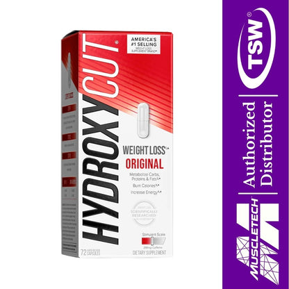 MuscleTech Hydroxycut Original 72 Capsules (Exp Mar 2027) 631656608847 - The Supplement Warehouse Pte Ltd