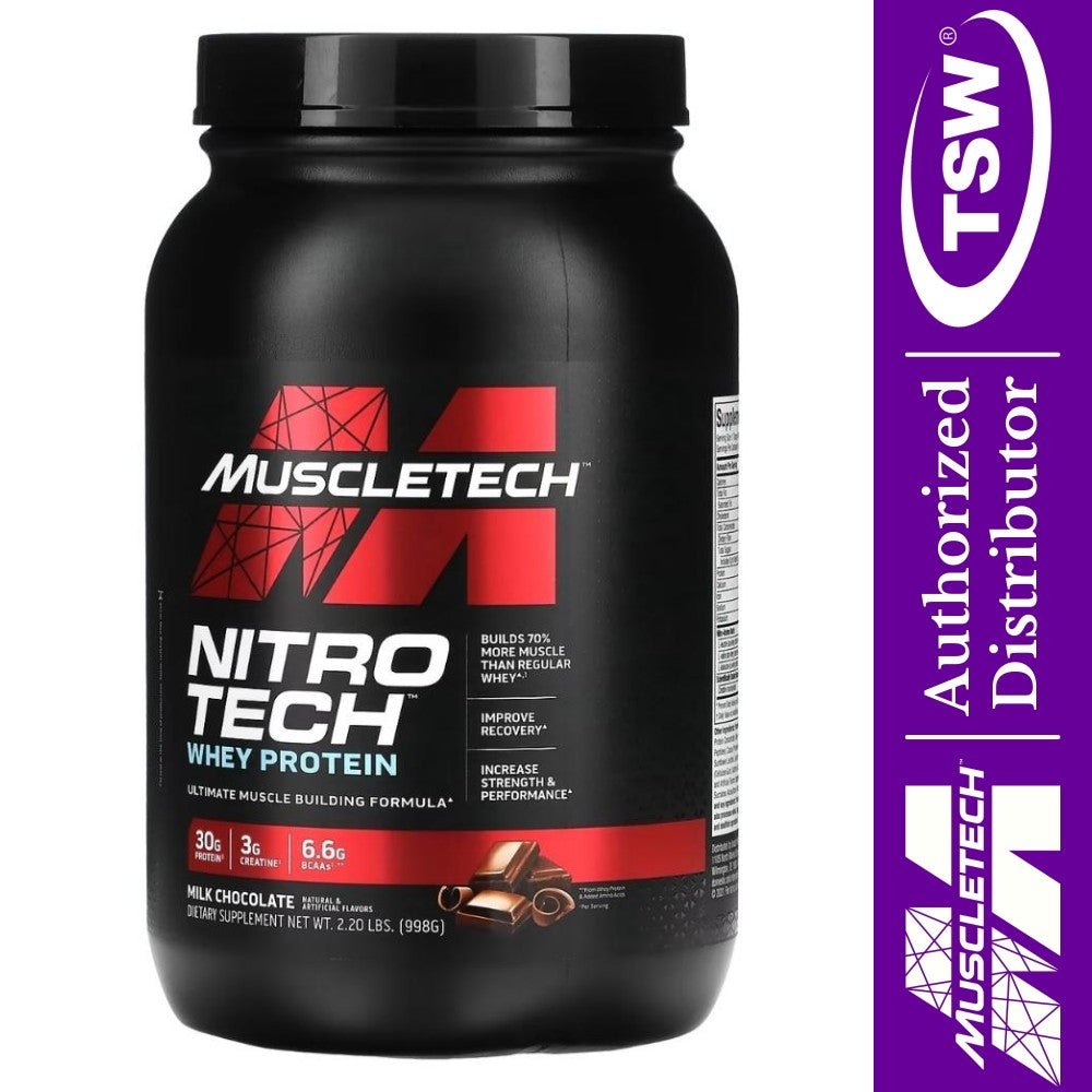 MuscleTech Nitro Tech 2.2 lbs 631656703245- The Supplement Warehouse Pte Ltd