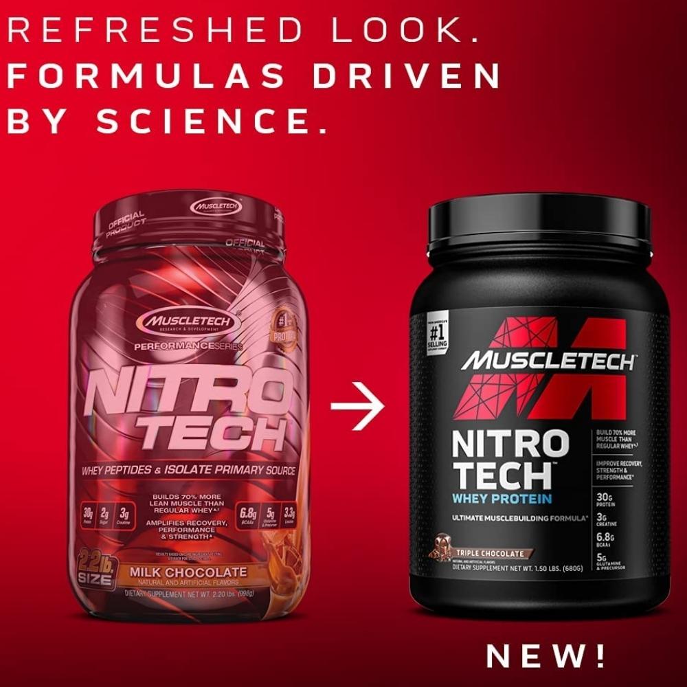 MuscleTech Nitro Tech 2.2 lbs 631656703252- The Supplement Warehouse Pte Ltd