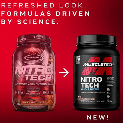 MuscleTech Nitro Tech 2.2 lbs 631656703252- The Supplement Warehouse Pte Ltd