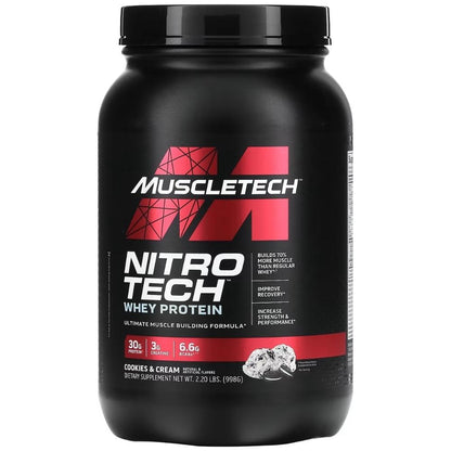 MuscleTech Nitro Tech 2.2 lbs 631656703276- The Supplement Warehouse Pte Ltd