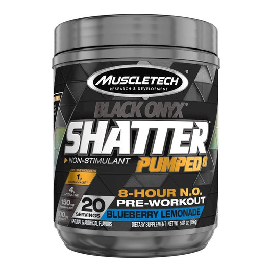 MuscleTech Shatter Pumped Non - Stimulant Pre - Workout 20srv 631656713886 - The Supplement Warehouse Pte Ltd