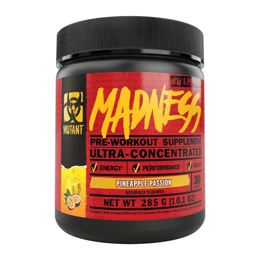 Mutant Madness Pre Workout 30srv 627933026145- The Supplement Warehouse Pte Ltd
