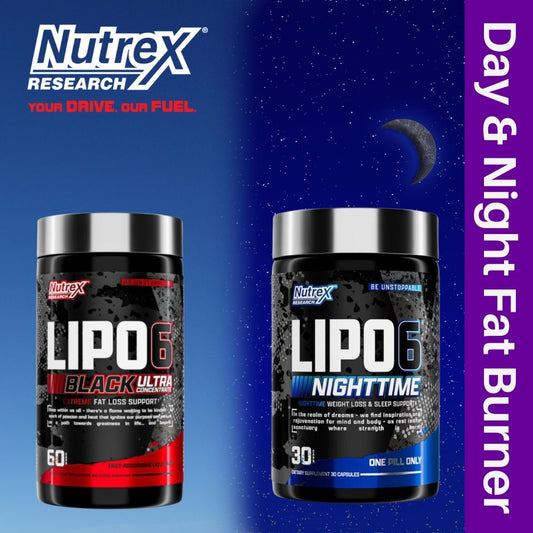 Nutrex Day and Night Fat Burning Bundle 2 - The Supplement Warehouse Pte Ltd