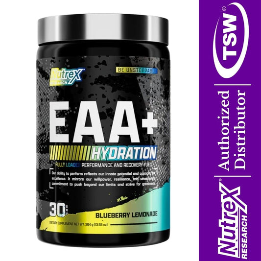 Nutrex EAA + Hydration 30 servings (per srv: 8g EAA, 3g leucine, hydration & electrolyts) Exp 2027 859400007788 - The Supplement Warehouse Pte Ltd