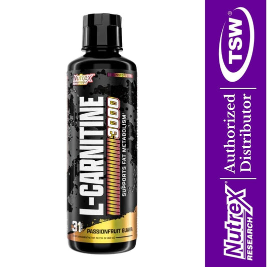 Nutrex Liquid Carnitine 3000 16 servings 480ml 857268005410 - The Supplement Warehouse Pte Ltd