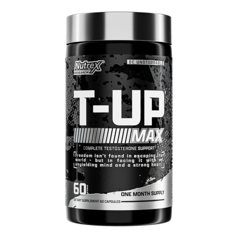 Nutrex T-UP Max 60 veg caps x02/27 850046504969- The Supplement Warehouse Pte Ltd