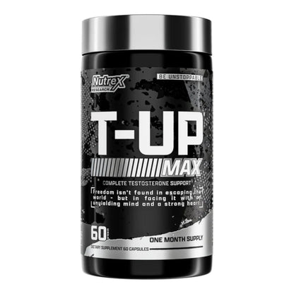 Nutrex T-UP Max 60 veg caps x02/27 850046504969- The Supplement Warehouse Pte Ltd