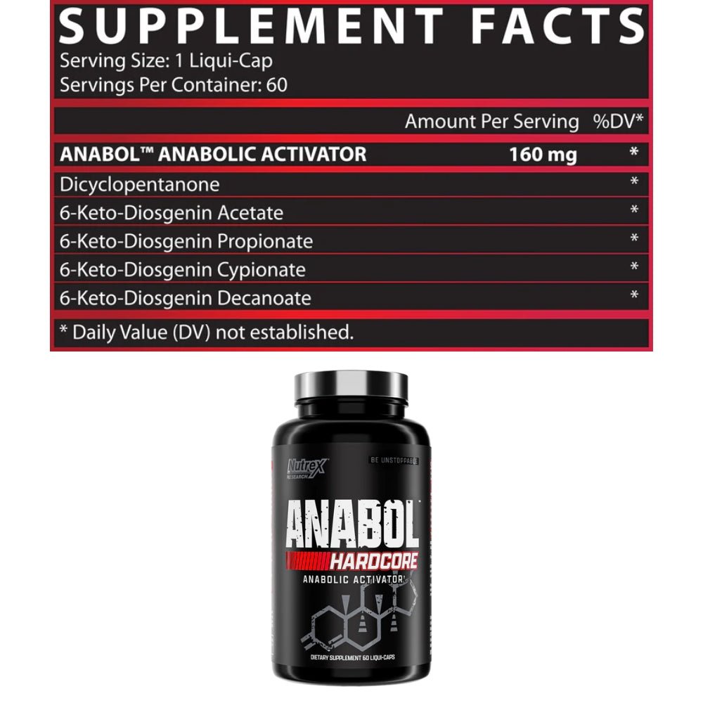 Nutrex Ultimate ABOL Stack (Complete Anabolic System for Muscle Growth & Fat Loss) Bundle - The Supplement Warehouse Pte Ltd