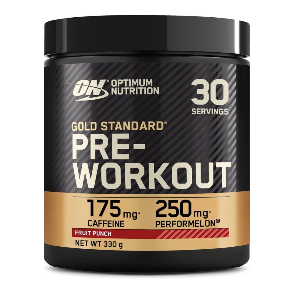 Optimum Nutrition GS Pre - Workout 30 srv (per 11g scoop: 175mg caffeine, 3.4g creatine, 1.5g beta alanine, 750mg citrulline) 5060469985268 - The Supplement Warehouse Pte Ltd