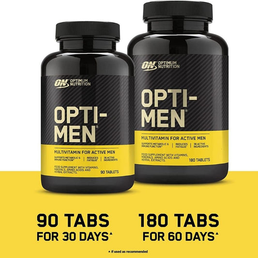 Optimum Nutrition Opti - Men Multi - Vitamin 5060469986883 - The Supplement Warehouse Pte Ltd