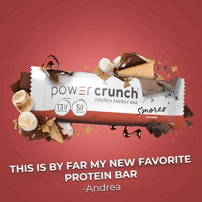 Power Crunch Wafer Protein Energy 36g Single Bar (Exp Jan to Aug 2025) 644225727160 - The Supplement Warehouse Pte Ltd