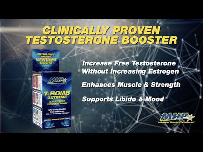 MHP Clinical Strength T-Bomb 3Xtreme 168 tablets x05/26