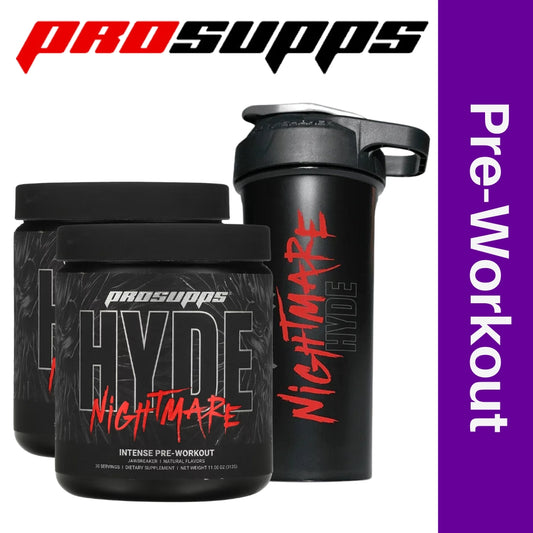 ProSupps Hyde Nightmare Twin Pack + Free Shaker Bundle