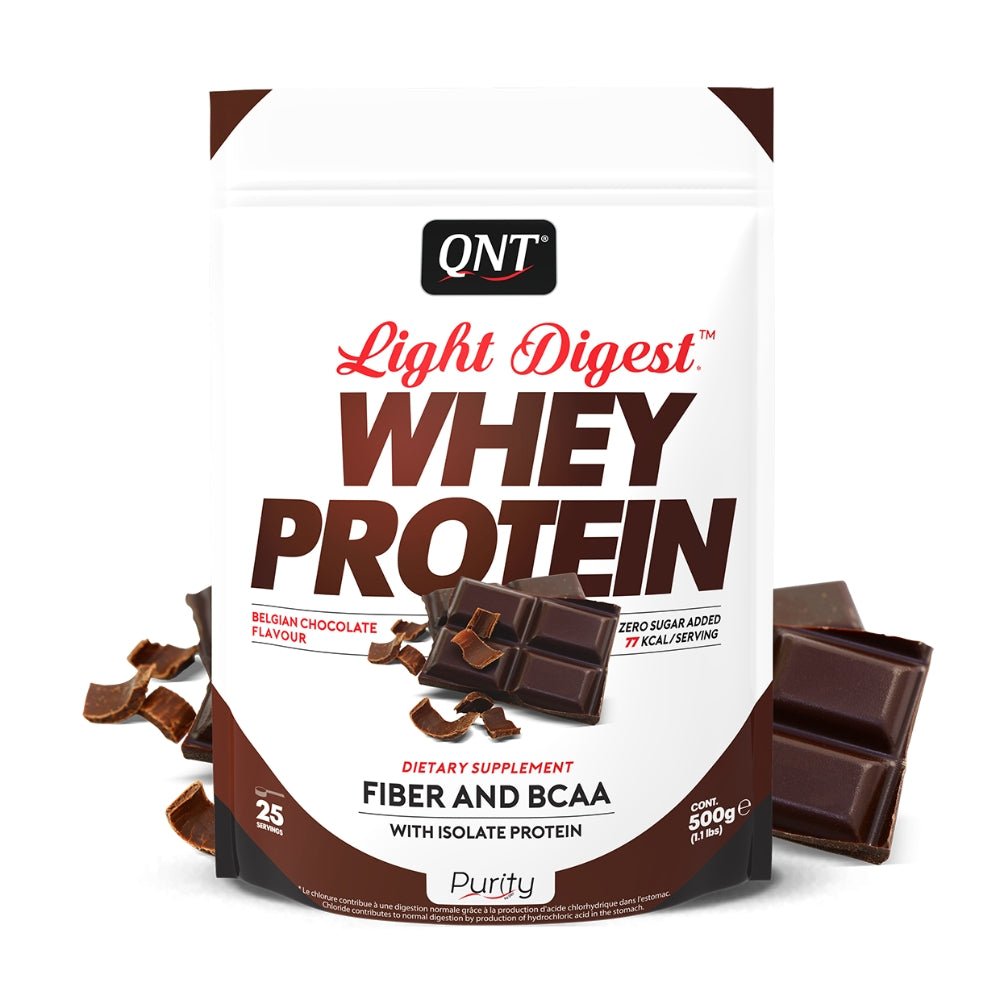 QNT Light Digest Whey Protein 500g (Exp May - Nov 2026) 5425002407797 - The Supplement Warehouse Pte Ltd